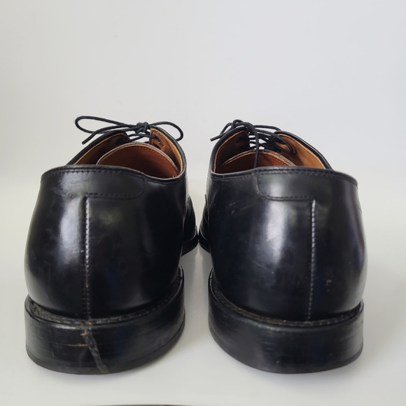 Allen Edmonds Park Avenue Cap-Toe Oxfords Black Leather 12 D - Picture 10 of 13